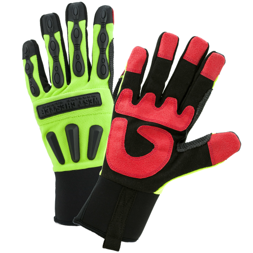 Rigger Gloves in Hi-Viz Green